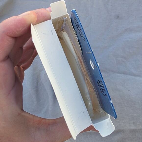 Fruit of The Loom Control Top Pantyhose Sz C Lingerie Ivory vintage NIB feet NOS - Picture 4 of 4